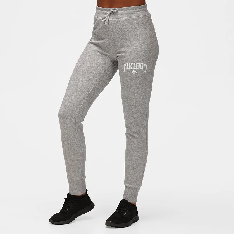 Sports Jacket modern-sports pant with logo vibes -Grey Athleisure Joggers