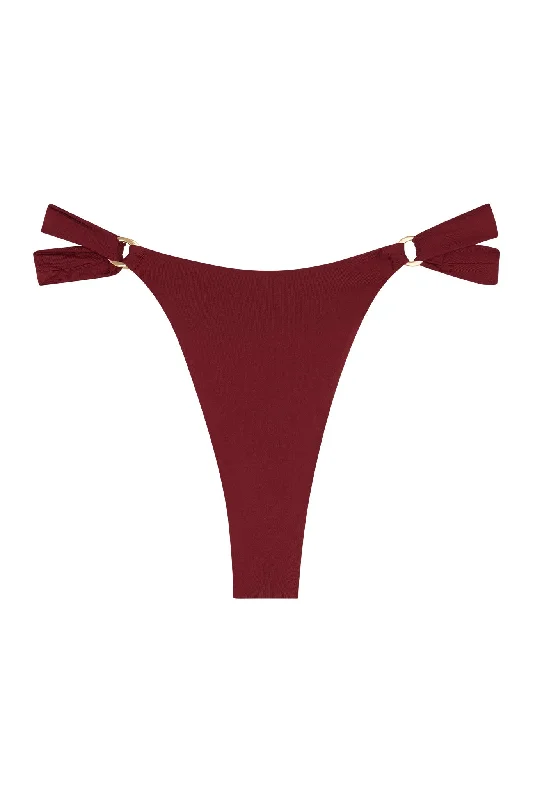 swimwear chill runners -Morocco Bottom - Burgundy