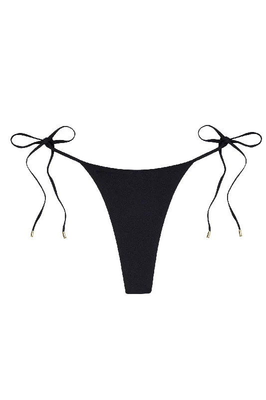 swimwear breezy weave -Palomino Bottom - Black