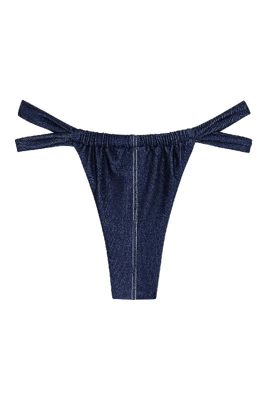 swimwear swim teams -Malta Bottom - Blue Denim