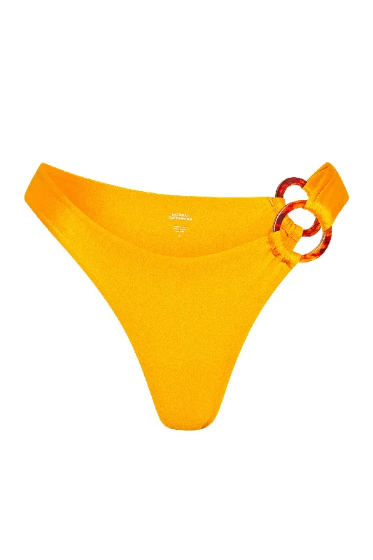 swimwear wave flair -Bronte Bottom - Mango Shiny