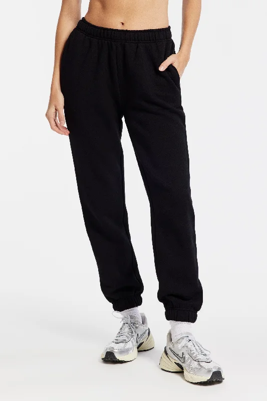 Sports Jacket premium-luxe sports pant athletic -Park Weekend Fleece Jogger - Black