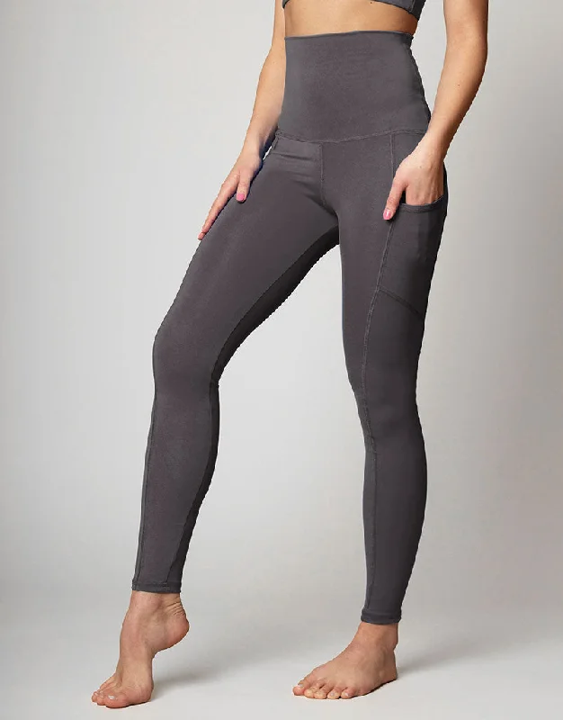 sports legging chill wear -Freestyle Pocket Legging Charcoal