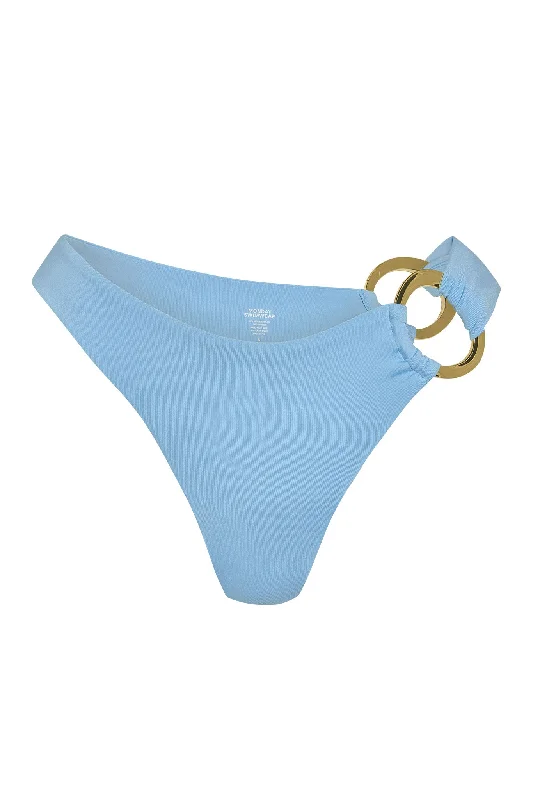 swimwear wicking flair -Bronte Bottom - Ibiza Blue