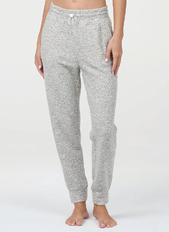 Sports Jacket with open weave-sports pant with cozy vibes -Boucle Jogger