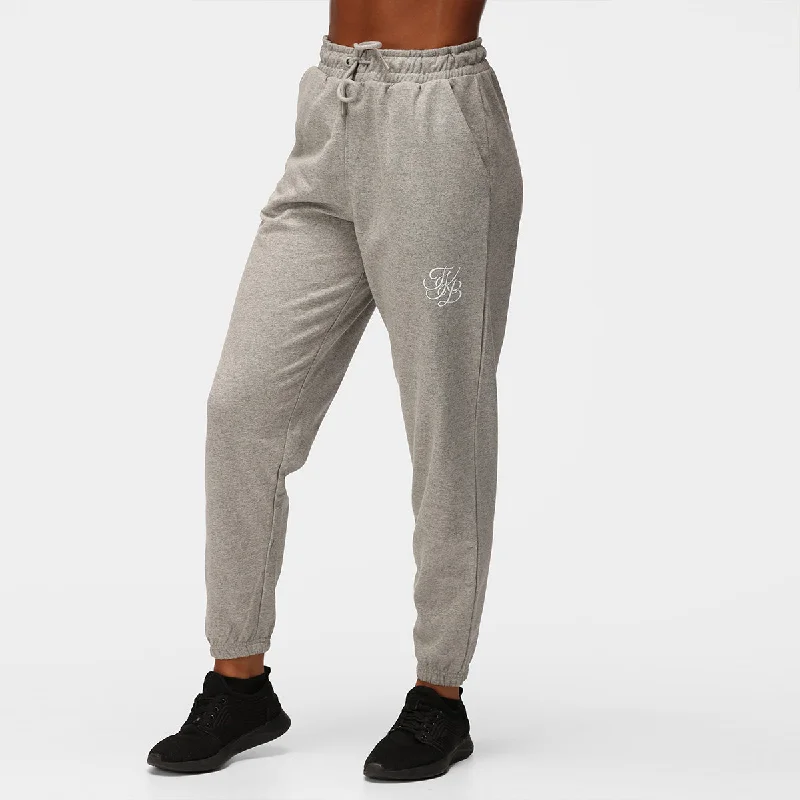 Sports Jacket pullover-sports pant with stretch hem -TKB Grey Unisex Joggers