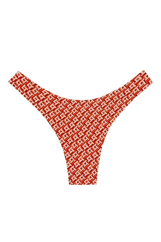 swimwear surf swims -Byron Bottom - Lattice Geo