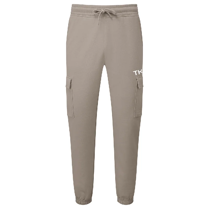 Sports Jacket high performance-olive sports pant sleek -TKB Unisex Coffee Cargo Recycled Joggers