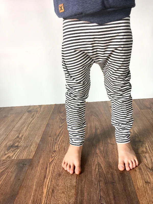 swimwear flex vibes -Dust Stripe Bamboo Skinnies