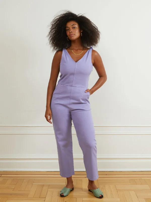 swimwear logo flair -Slate Coveralls - Lilac