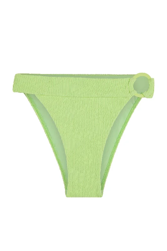 swimwear fun swims -Antigua Bottom - Honeydew Summer Plaid