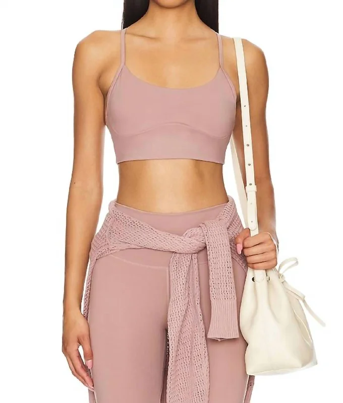 Sports bra with kaleidoscope fit -Freesoft Emmie Bralette In Antler