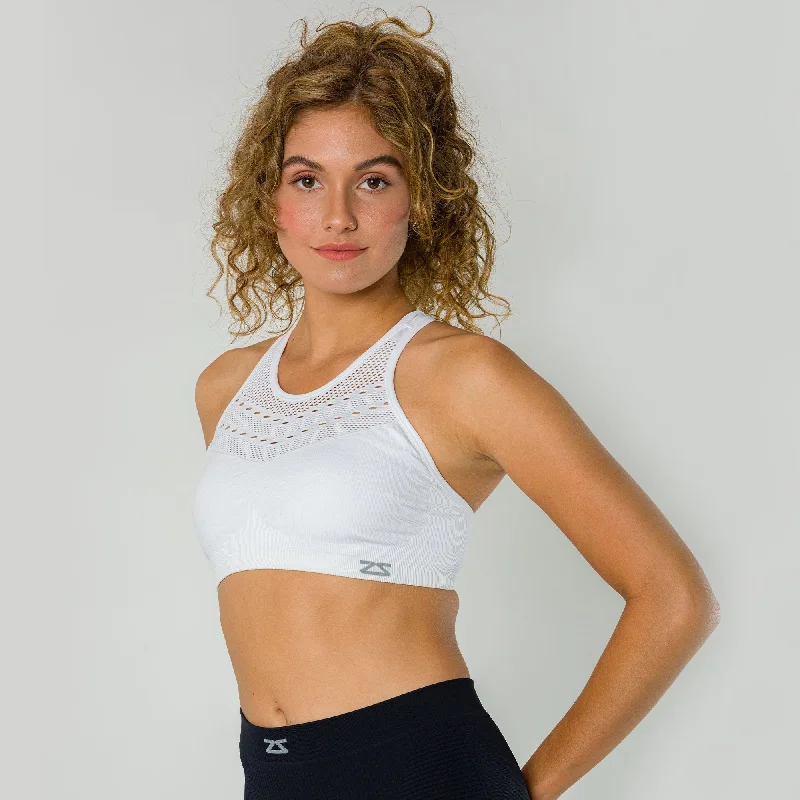 Sports bra for rainy jogs -High Neck Sports Bra