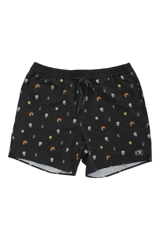 Sports shorts with braid band -Roark Mens Shorey Calavera Boardshort