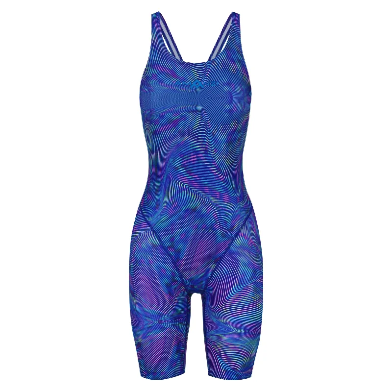 swimwear aqua flair -Neochrome Kneelength | AMANZI Kneelength