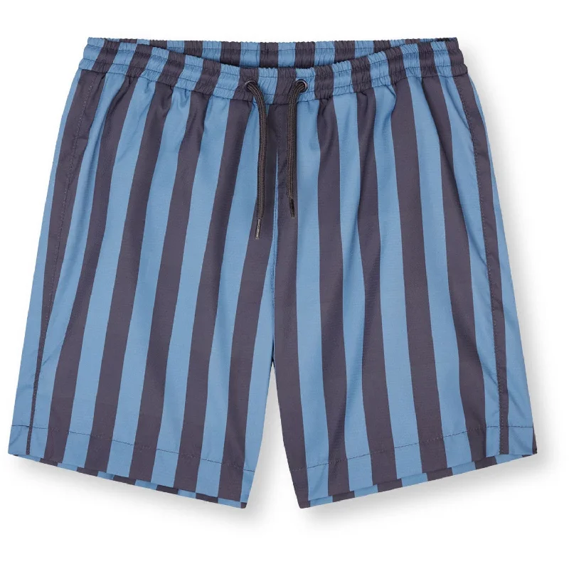 Sports shorts for uneven routines -Mads Nørgaard Deep Well/Captain`s Blue Sea Print Sandrino Shorts