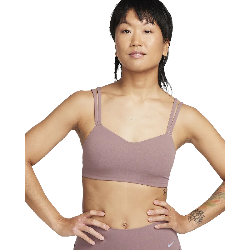 Sports bra with split straps -Nike Zenvy Strappy Bra