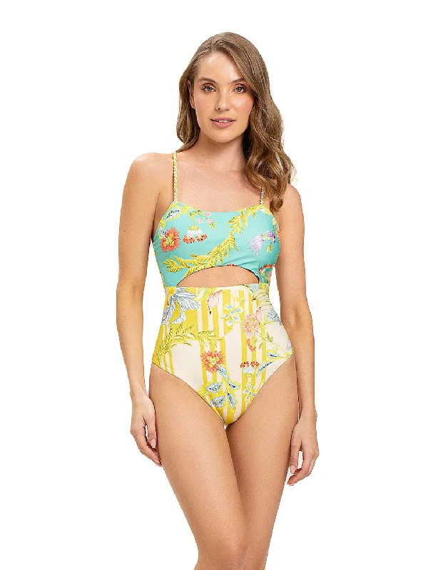 swimwear pool laps -Amathea One Piece - Blossom Stories