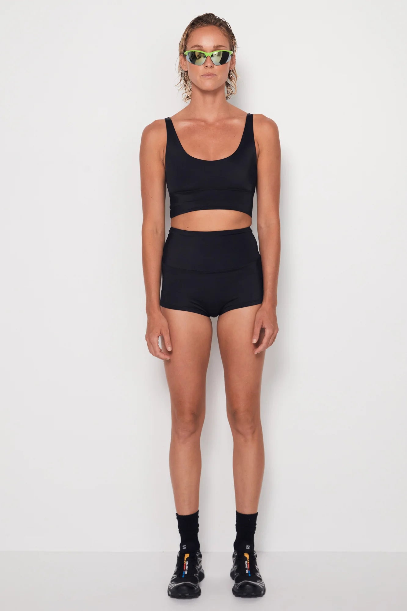 swimwear power swims -Betty Surf Bottoms - Black