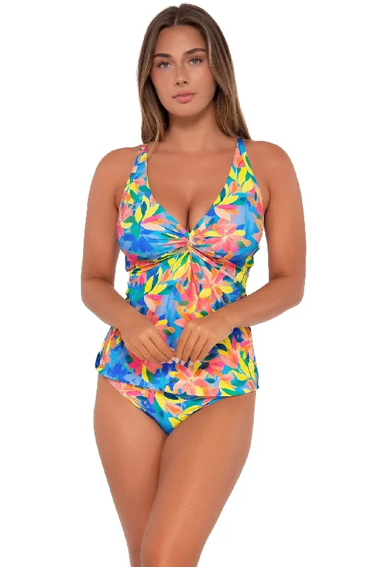 Sunsets Shoreline Petals Forever Tankini Top