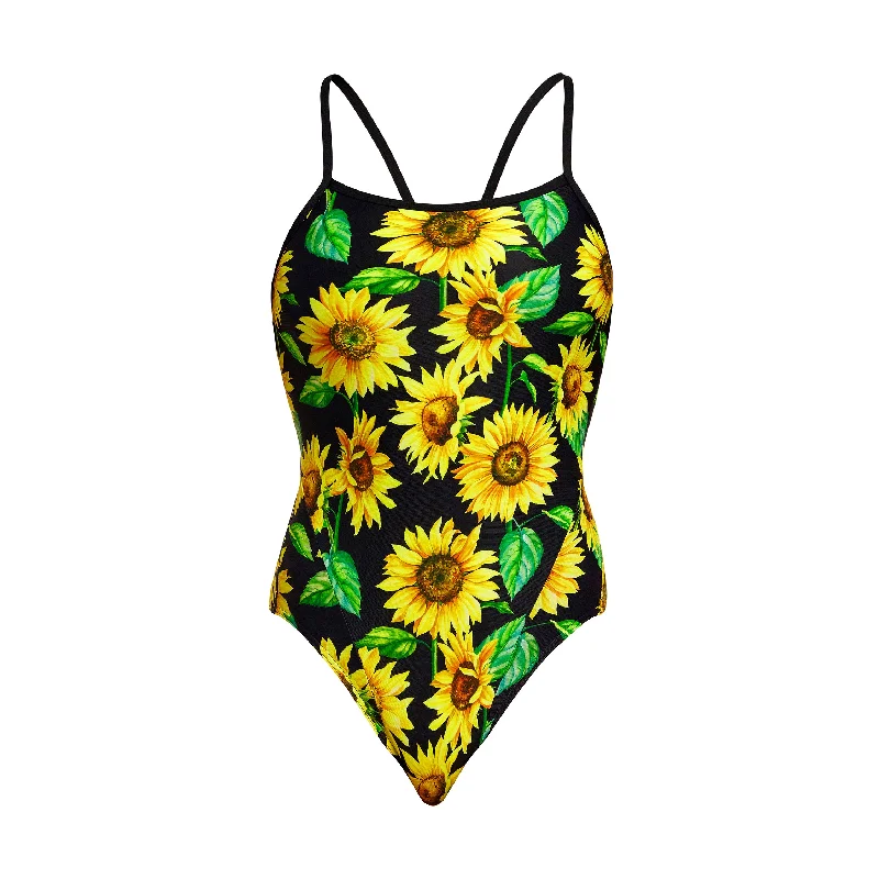 swimwear swim squads -Sunny | Ladies Single Strap One Piece