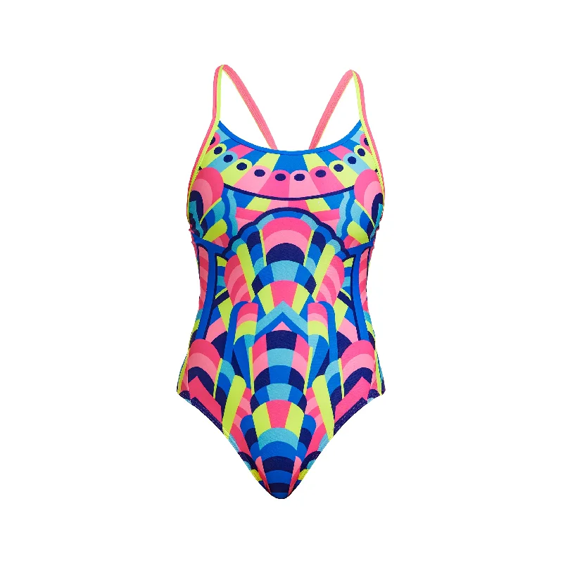 swimwear dusk laps -Funkita Princess Pageant Diamond Back Ladies One Piece