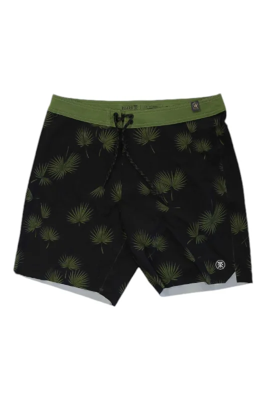 Sports shorts with breezy band -Roark Men's Passage Primo 18 Inch Fronds Boardshort