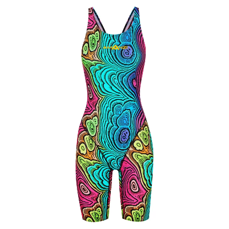 swimwear steady laps -Luna Glow Kneelength | AMANZI Kneelength