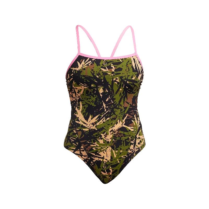 swimwear cozy flair -Funkita Gigi Jo Jo Single Strap Ladies One Piece