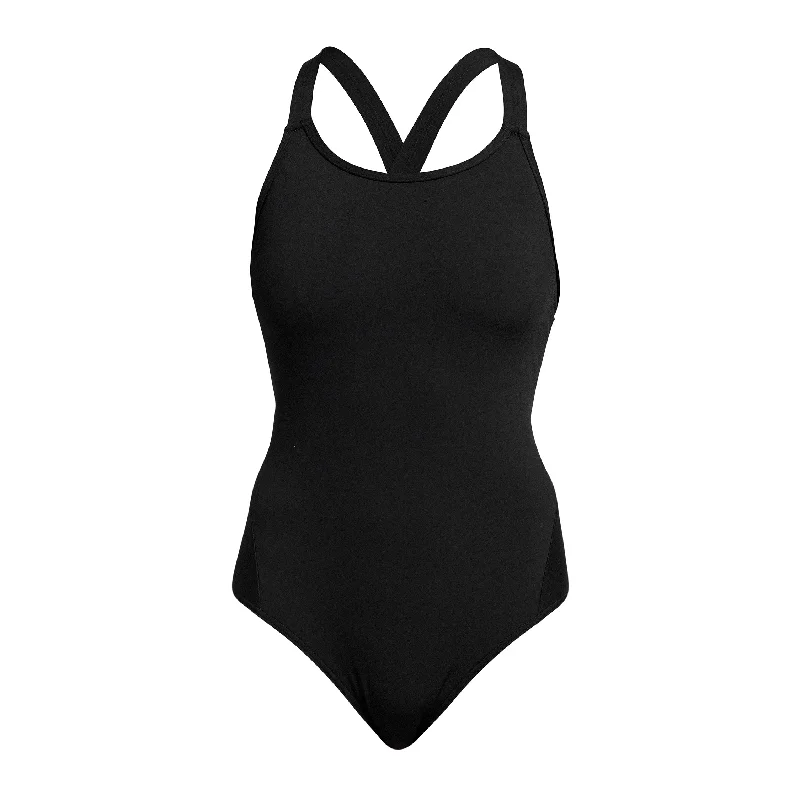 swimwear vivid vibes -Still Black | Ladies Eclipse One Piece