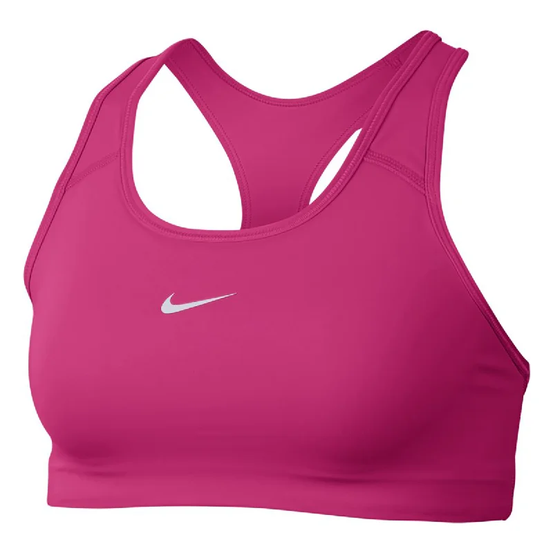 Sports bra with fractal print -Nike Dri-FIT Swoosh Bra