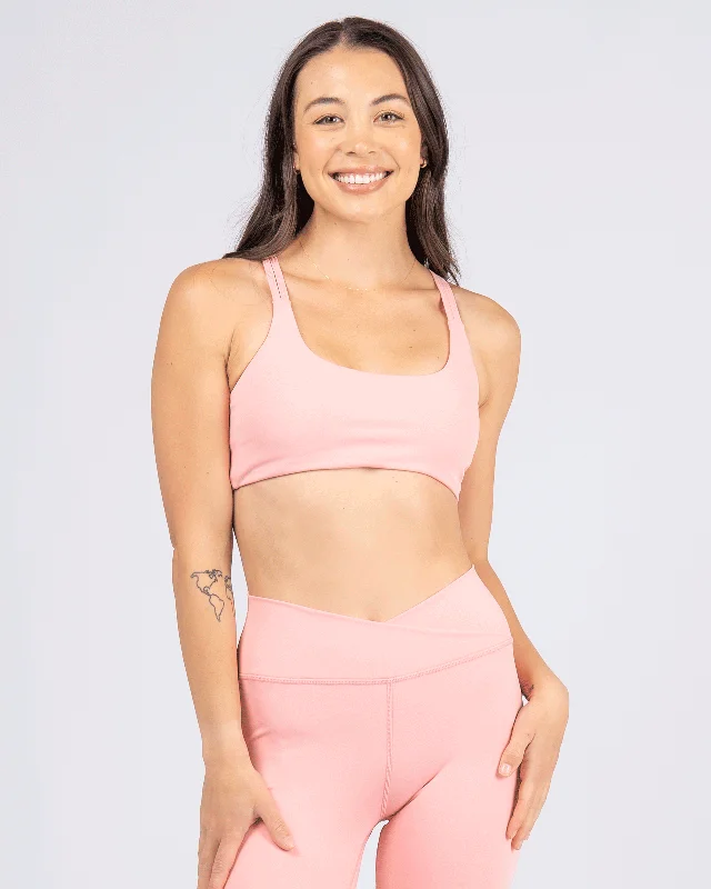 Sports bra with helix fit -Sara Kathryns x JS Active "Adjust Me" Sports Bra - Sweet Berry