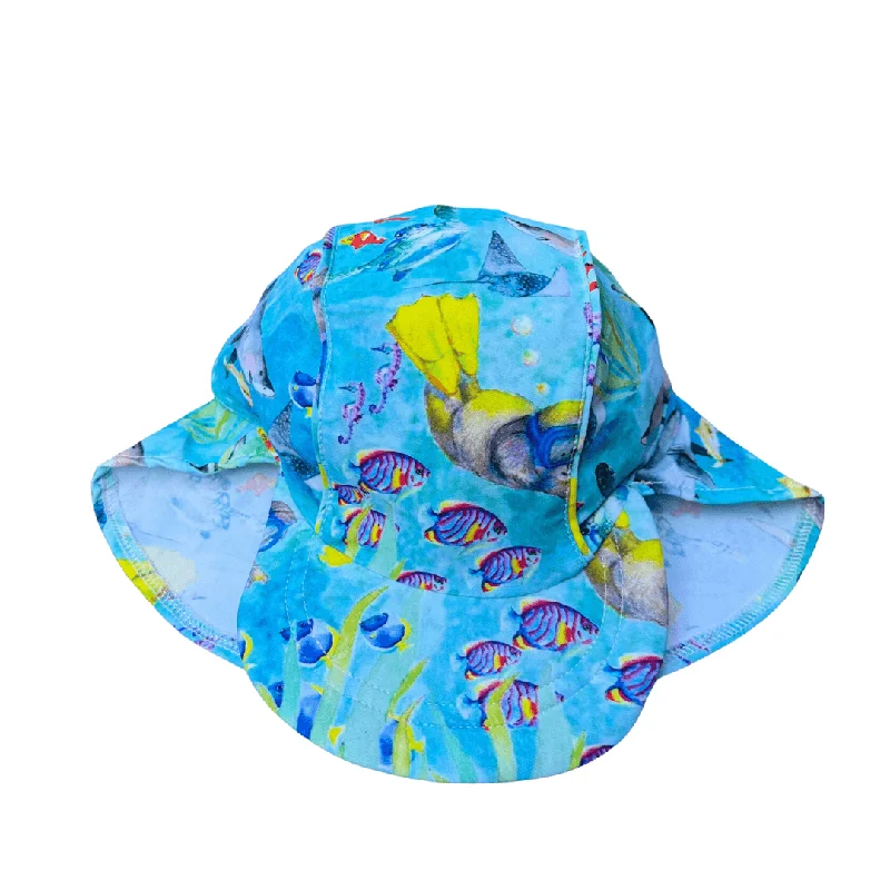 swimwear chill swims -Great Barrier Reef Swim Hat