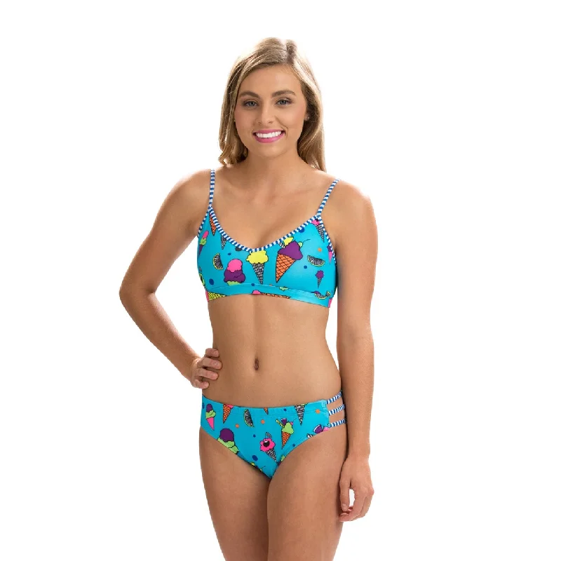 swimwear crisp vibes -Dolfin Uglies Cool Summer Strappy 2-piece