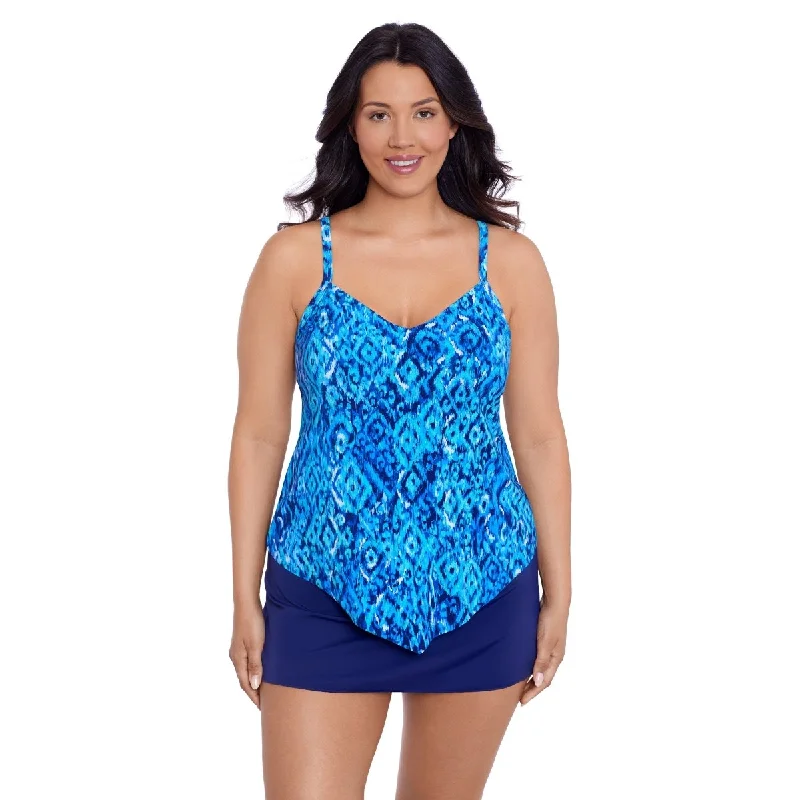 Sports tank top for floor routines -TRIMSHAPER HANK TANKINI