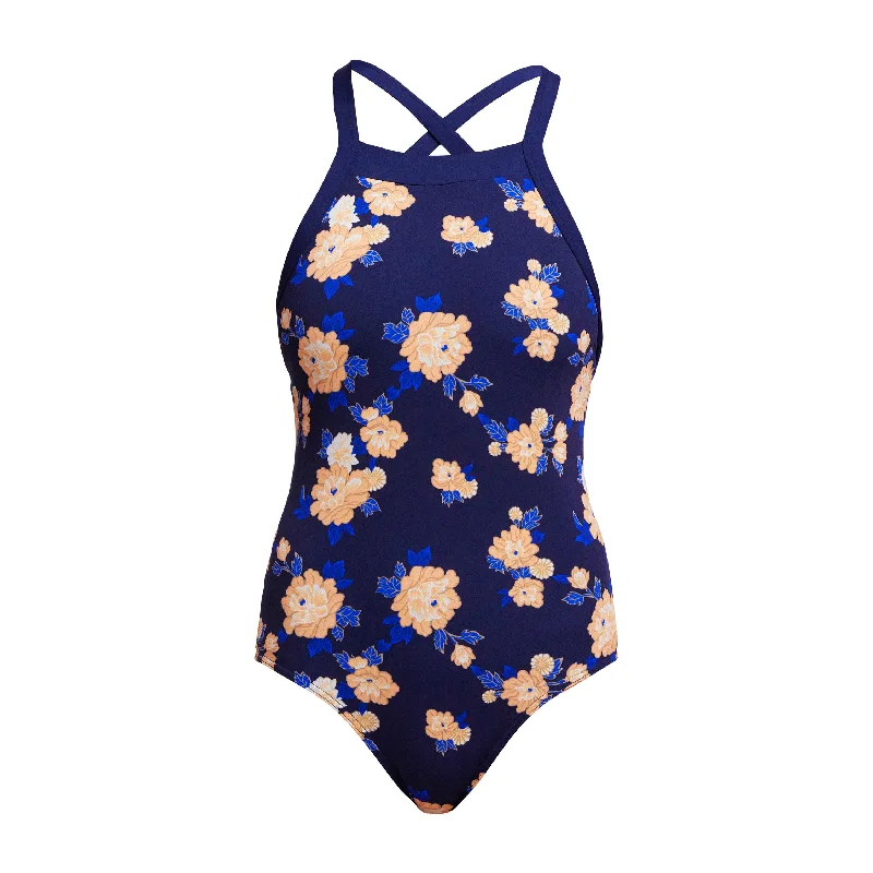 swimwear plush vibes -Rose Water | Ladies Sky Hi One Piece