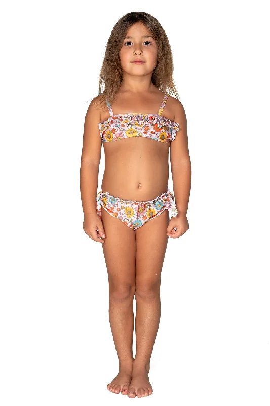 swimwear sporty swims -Peace, Love & Happiness Frilly Bikini (Harmony)