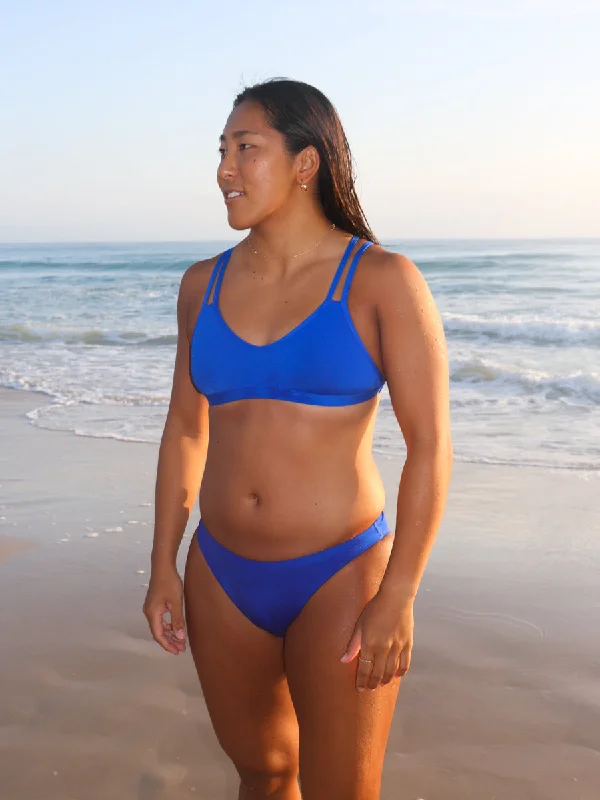 swimwear fun swims -TAZZIE TOP || Cobalt