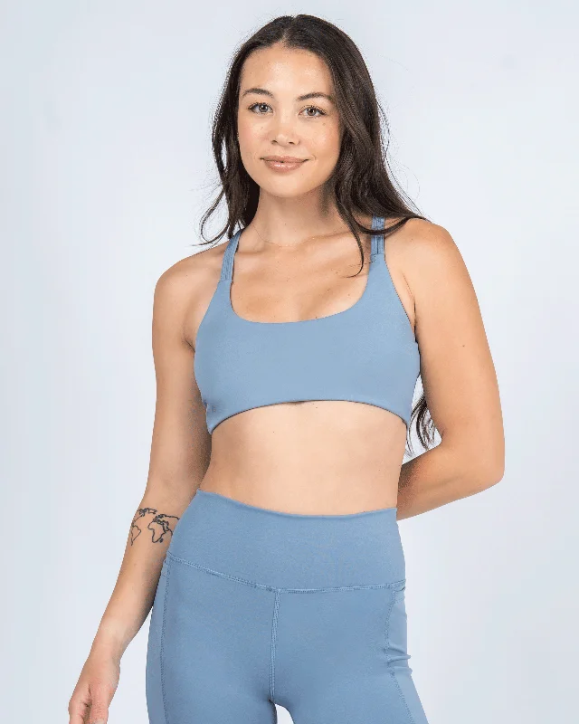 Sports bra with rainy runs -Sara Kathryns x JS Active "Adjust Me" Sports Bra - Sugar Plum