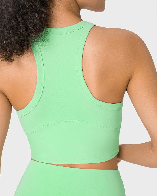 Sports bra with snug band -Allison Sports Bra - Mint