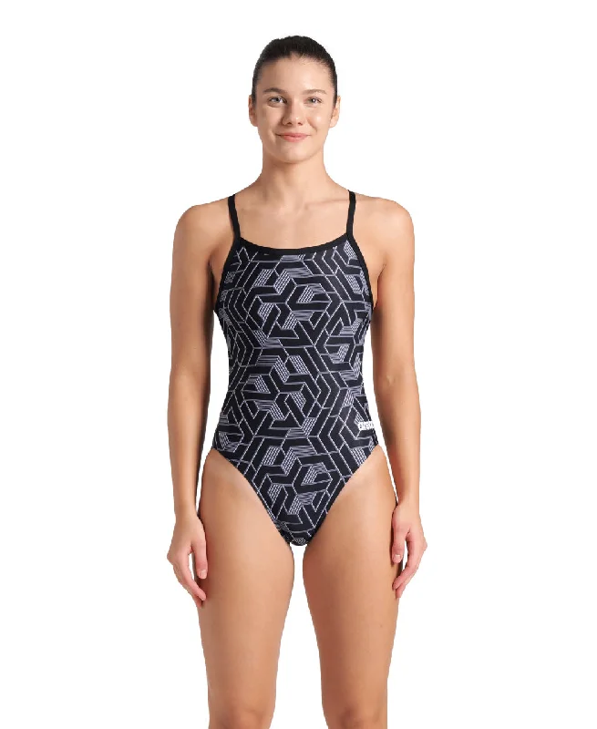 swimwear daily aims -Arena Womens Escape Challenge Back One Piece