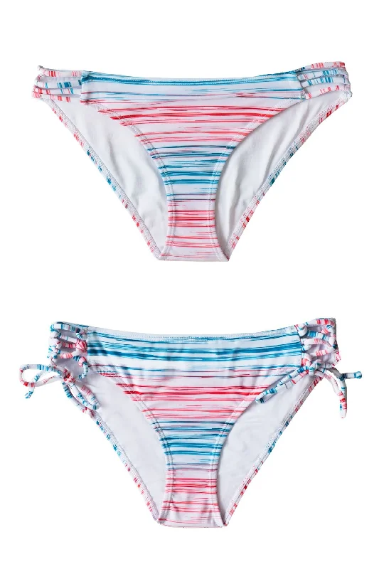 swimwear mild swims -SUNSET BEACH - Bottoms | Tri-Band | Side Ties | Girls 8-14