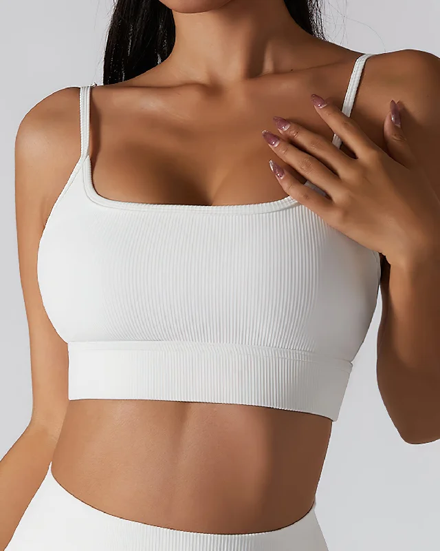 Sports bra with sheer fit -Eryn Performance Bra