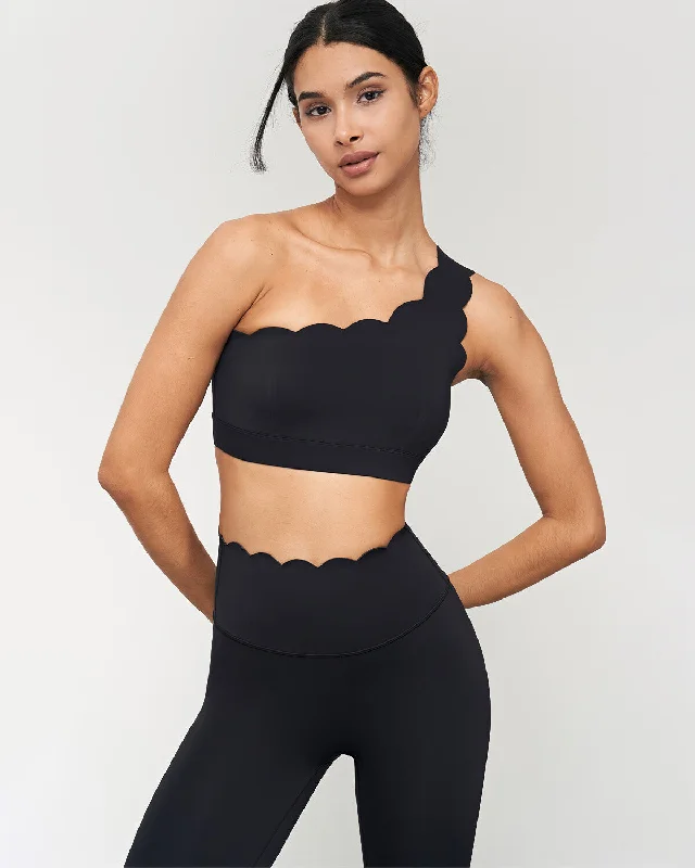 Sports bra for fast dashes -Dulce Sports Bra - Black