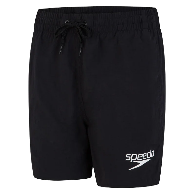 Sports shorts with light waist -Speedo Essential 13 inch Leisure Watershort Swim Shorts - Boys - Black