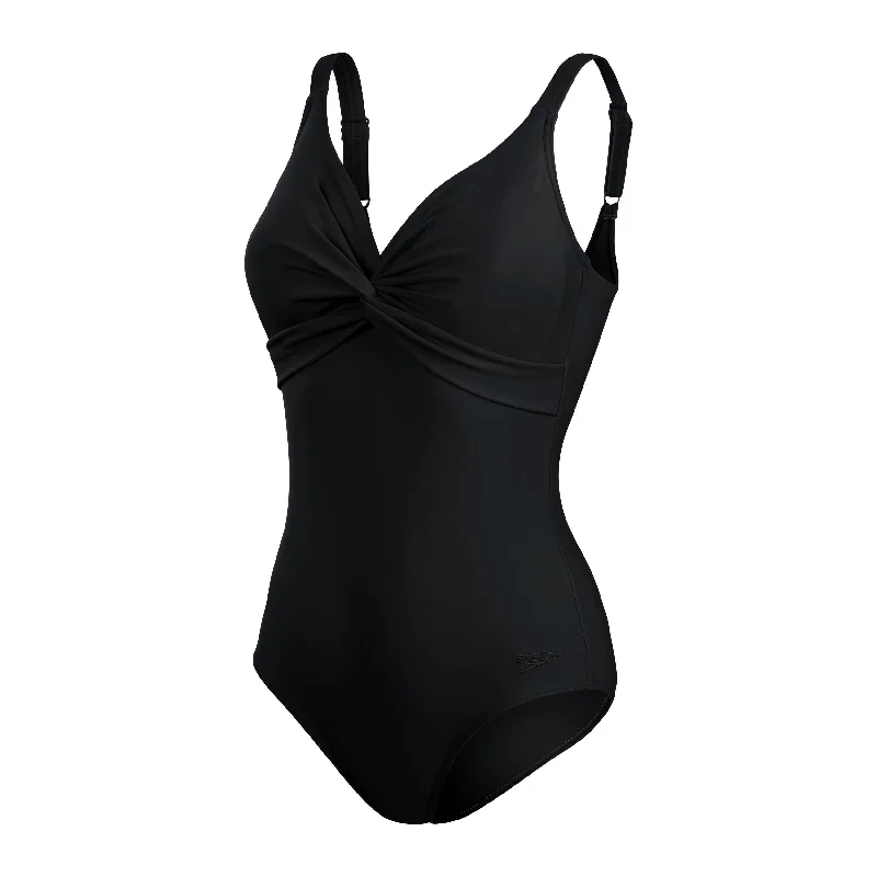 swimwear bendy flair -Speedo Womens Brigitte One Piece Swimsuit