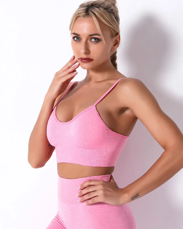 New Balance sports bra women -Mikaela Sports Bra - Pink