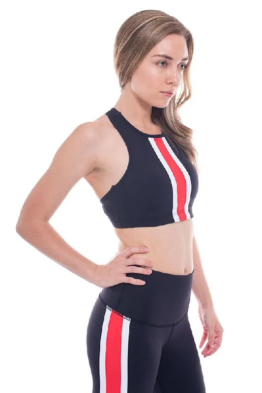 Sports bra for bocce play -Varsity Sports Bra