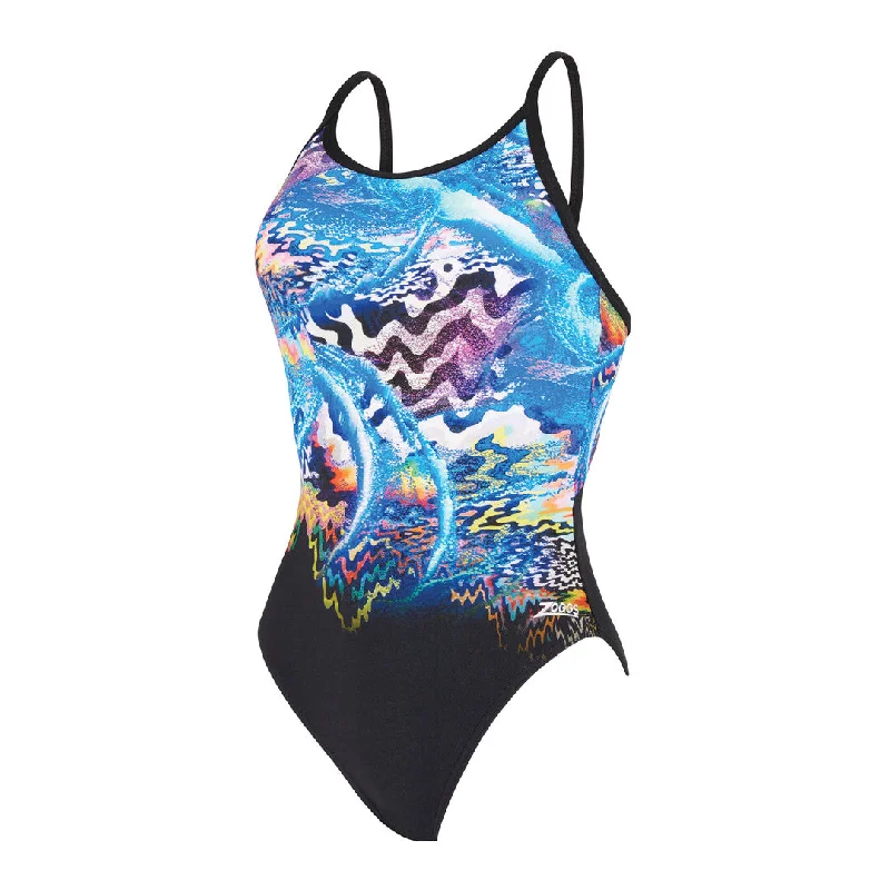 swimwear loud flair -ZOGGS Womens Astral Sprintback-