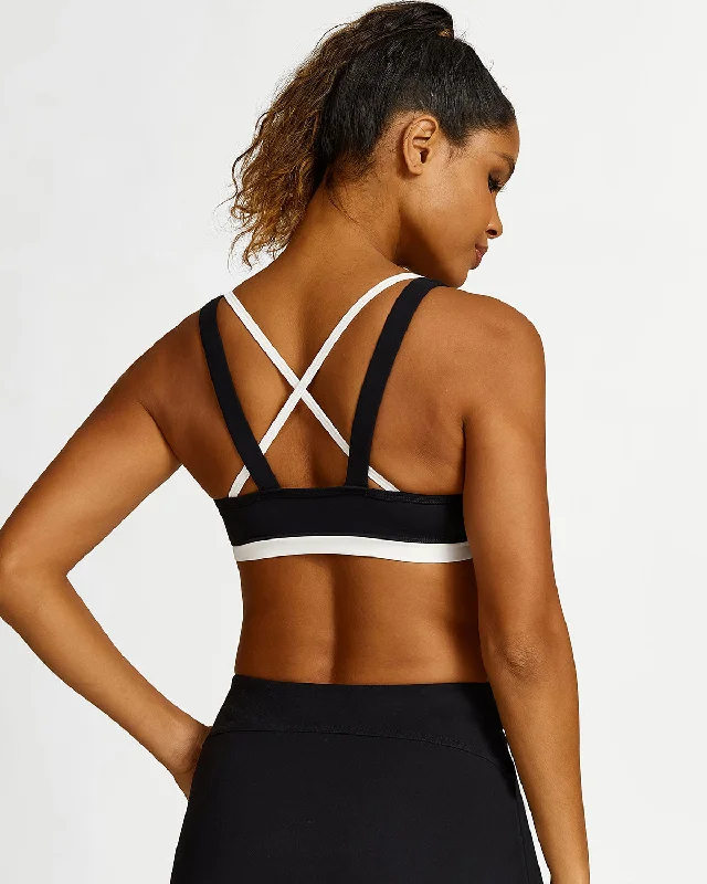 Sports bra with airy fit -Isla Sports Bra - Black